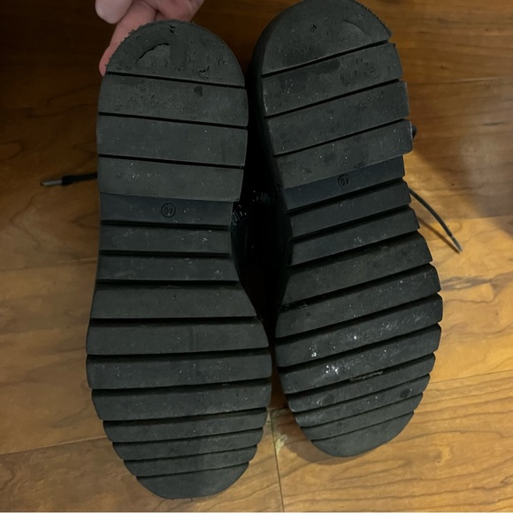 Combat lace up boots size 9.5 - Picture 11 of 12